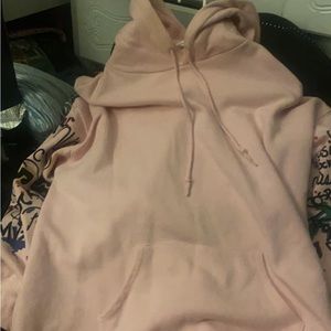 Pink hoodie music genres on sleeves